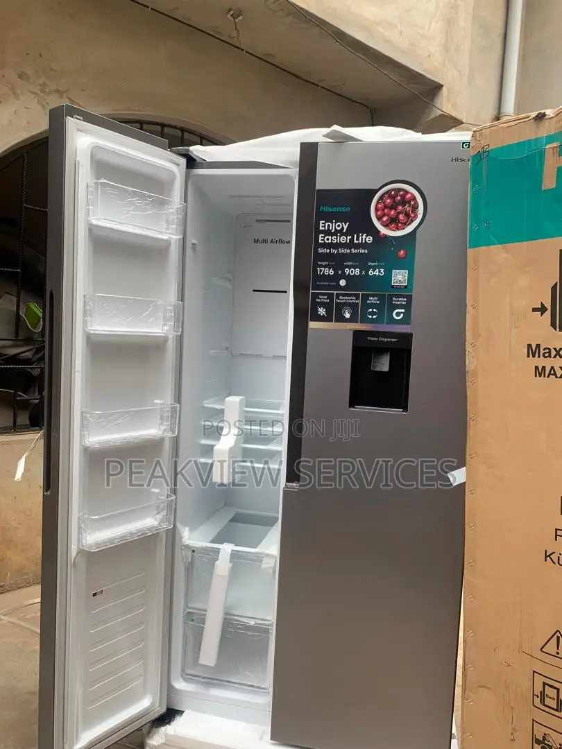 Store It All - Hisense 516l Side by Side With Disepenser