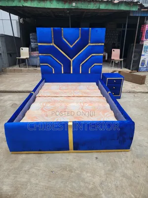 Advanced Brand New 4.5by6 Bed Stand With One Side Drawer
