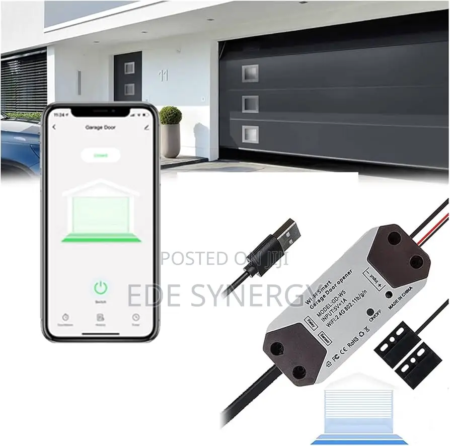 Smart Garage Controller With Mobile App