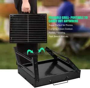 Foldable Portable Barbecue Grill