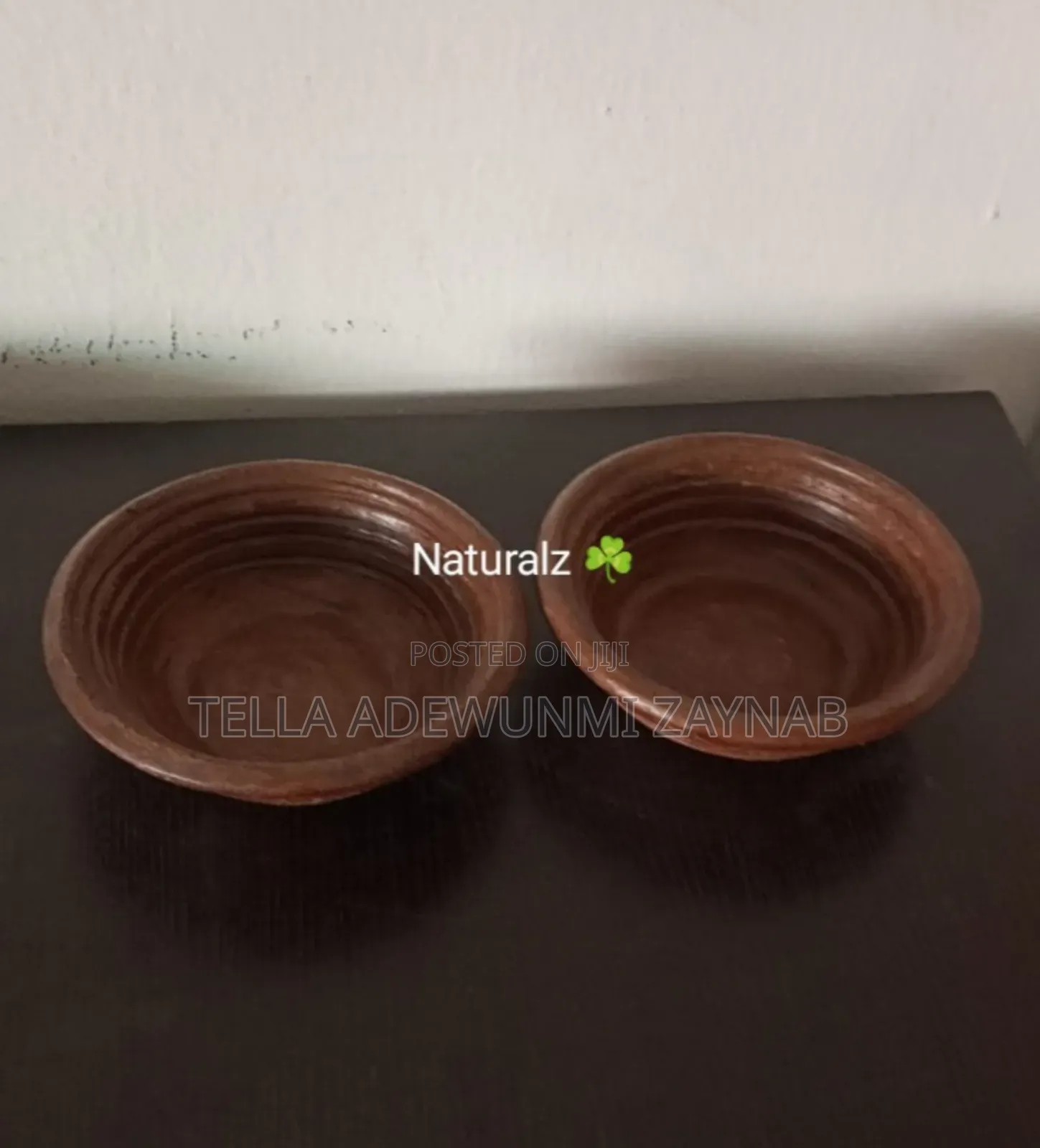 Clay Plate and Bowl
