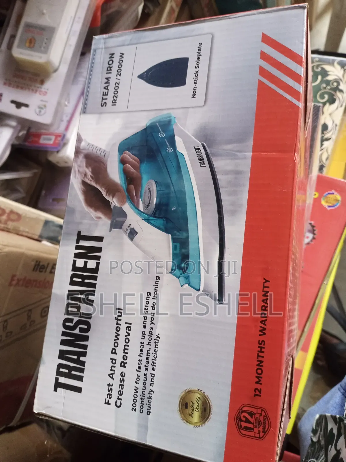 Transparent Steam Iron