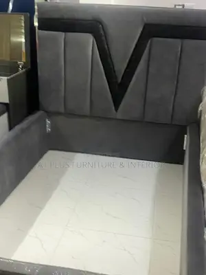 4&Half Dark Grey Bed