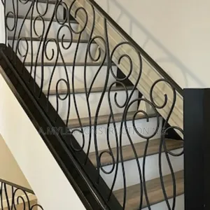 Line Wrouht Iron Handrail