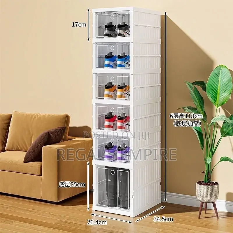 6 Store Shoe Rack