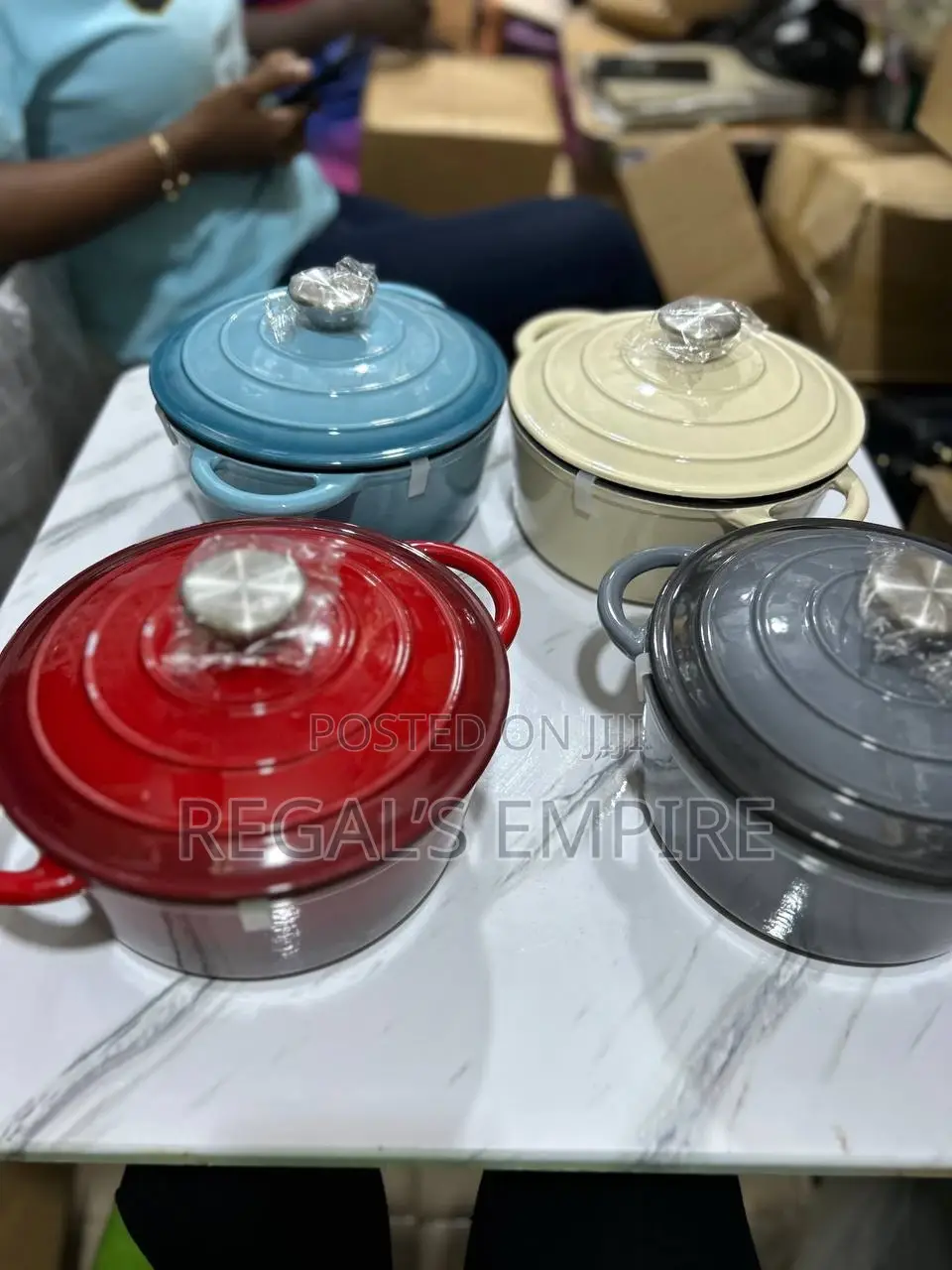 Single Cast Iron Pot