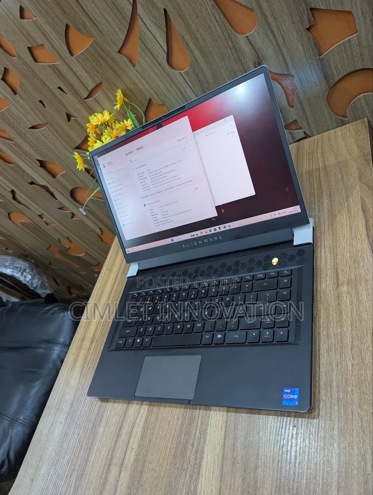 Laptop Dell Alienware X15 R1 16GB Intel Core I7 SSD 1T