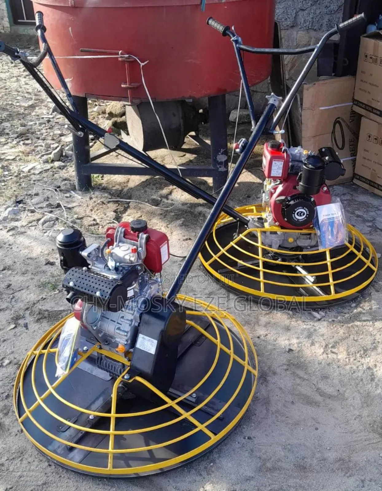 Diesel Power Trowel