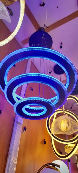 Decorative 3 Light Colours Led Chandelier