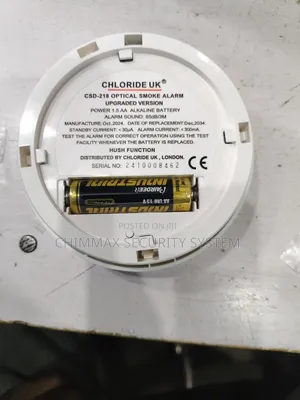Smoke Alarm CSD-218, Upgraded Version
