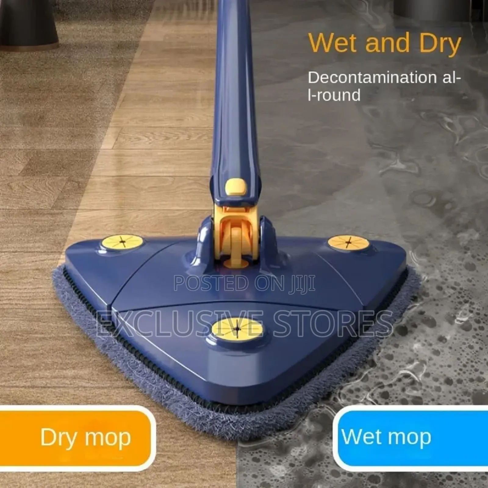 Triangular Floor Mop 360°