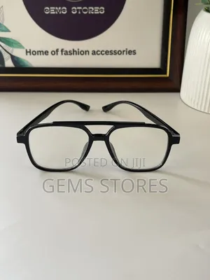 Unique Double Bridge Blue Light Blocking Eyeglasses