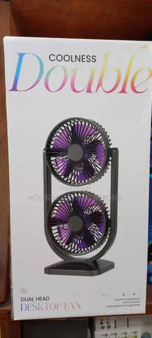 Coolness Double Headed Fan