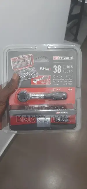 Facom R2nano.Pg Compact 1/4 Inch Clamping Set