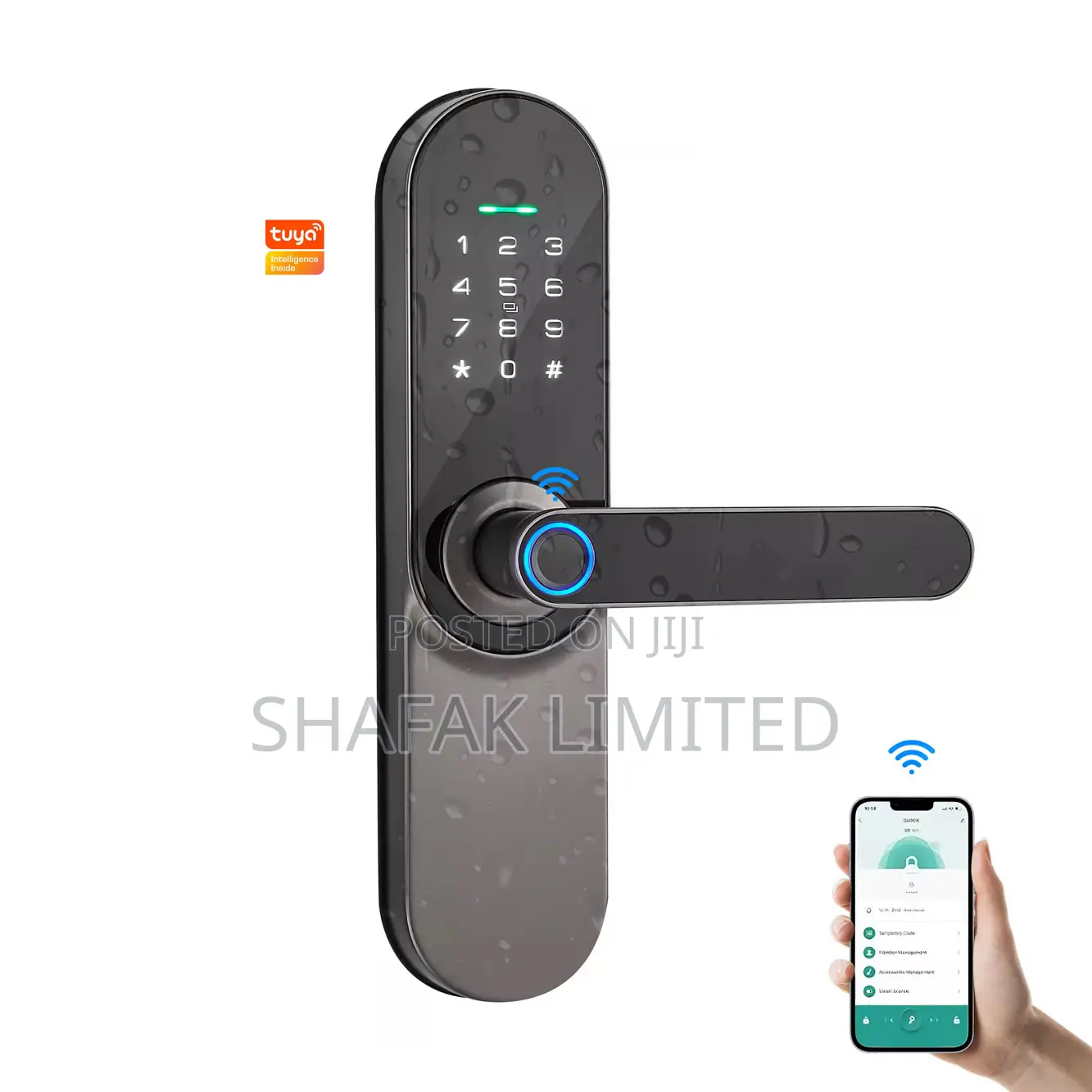 Tuya Smart Semi-automatic Lock
