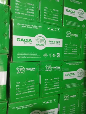 120ah/12v Gacia Dry Cell Battery