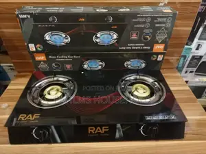 Raf Double Burner Gas Cooker