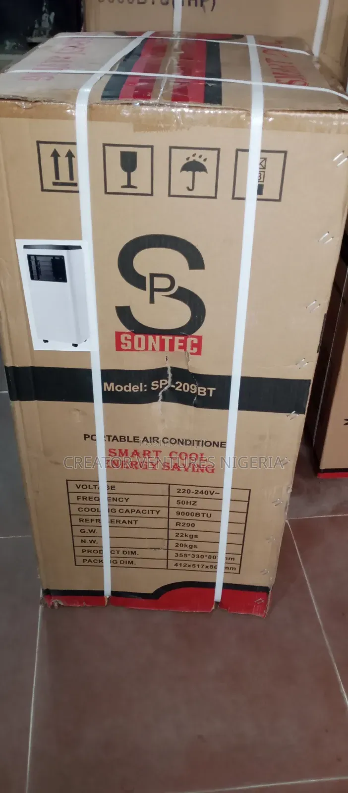 Mobile Ac Digital Inverter,Low Voltage, Sontec Smart Cool.