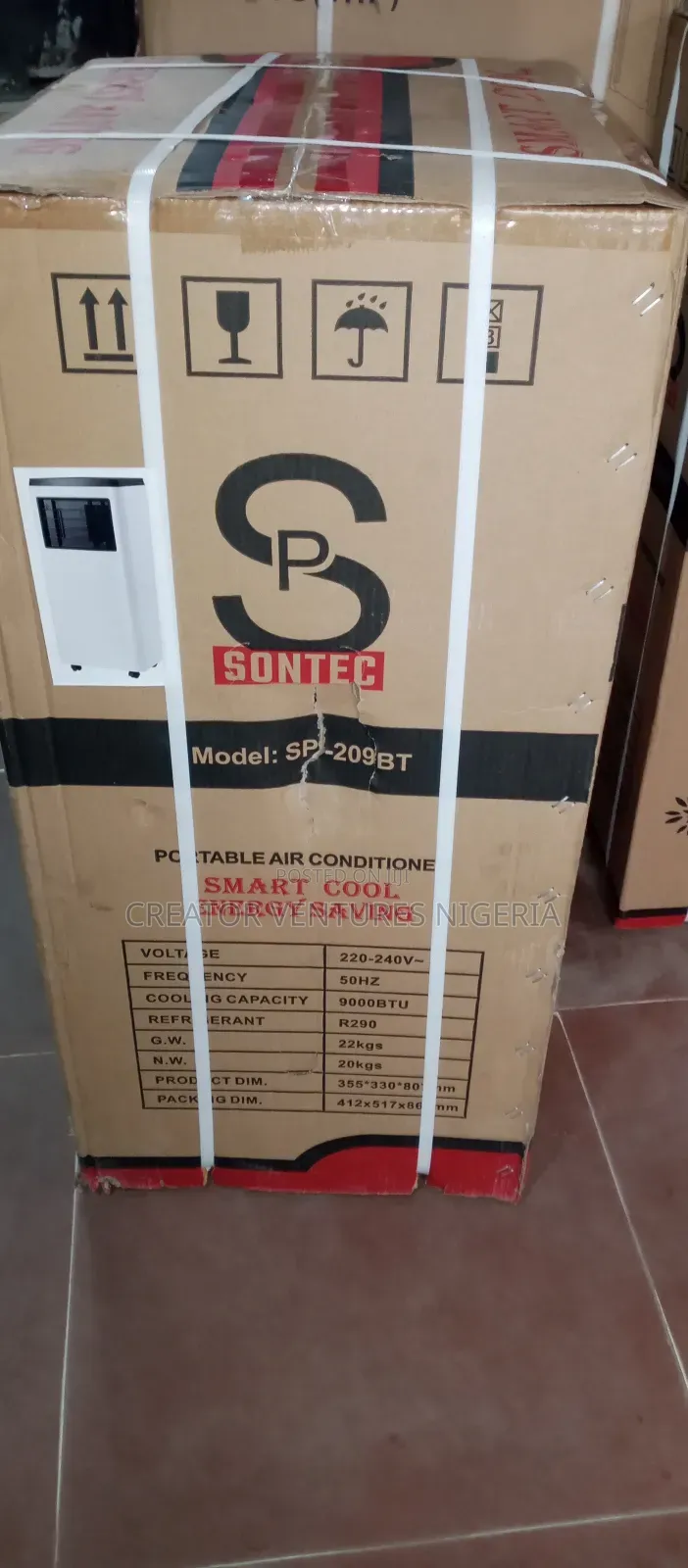 Mobile Ac Digital Inverter,Low Voltage, Sontec Smart Cool.