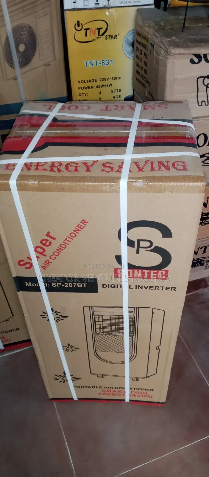 Mobile Ac Digital Inverter,Low Voltage, Sontec Smart Cool.
