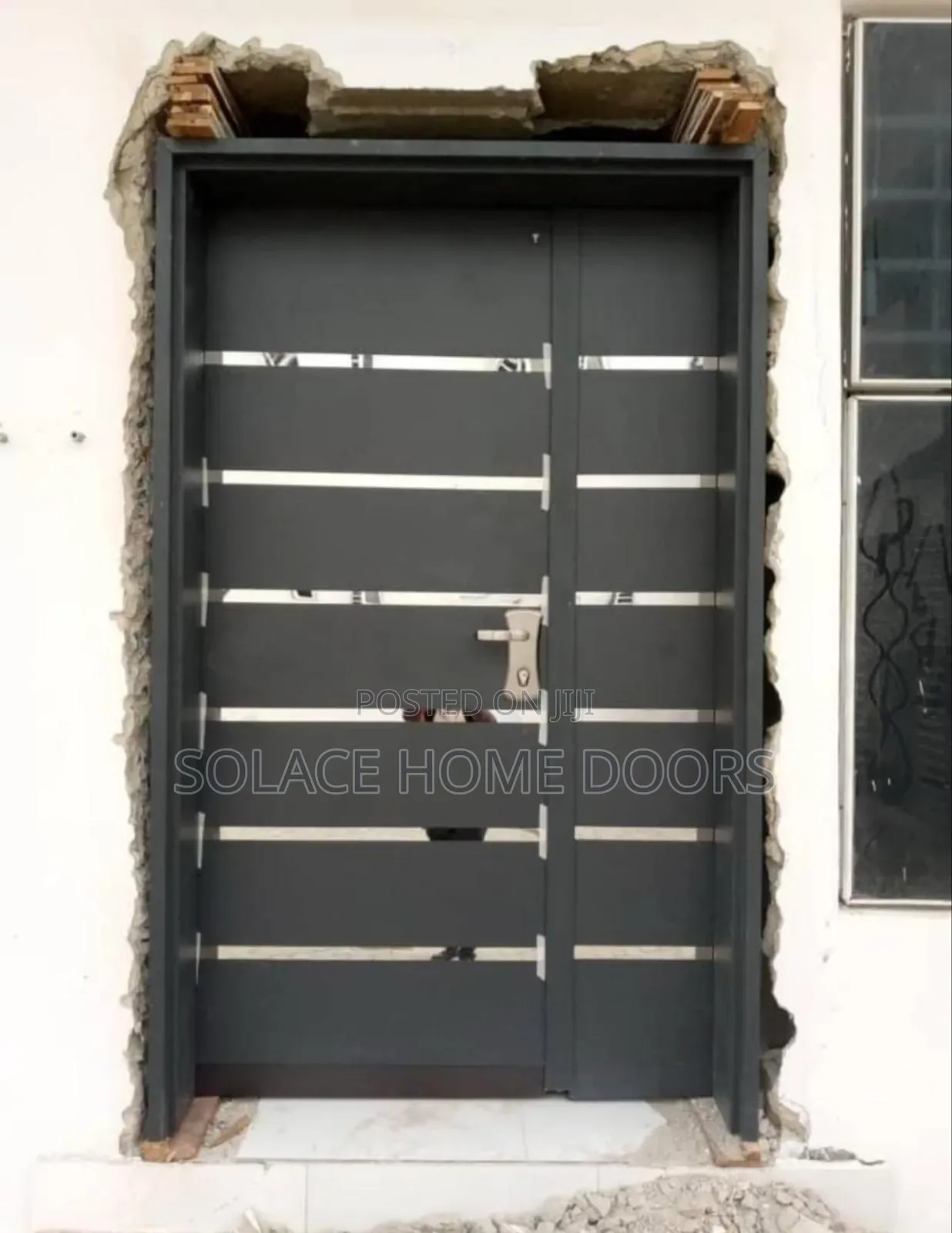 4ft Double Opening Israeli Security Door
