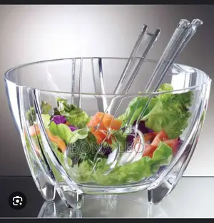 Beautiful Acrylic Salad and Fruit Bowl