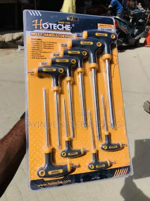 9pcs T-Handle Torx Allen Key Set