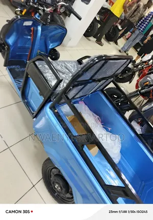 Supermarket Mini Cargo Battery Tri Cycle