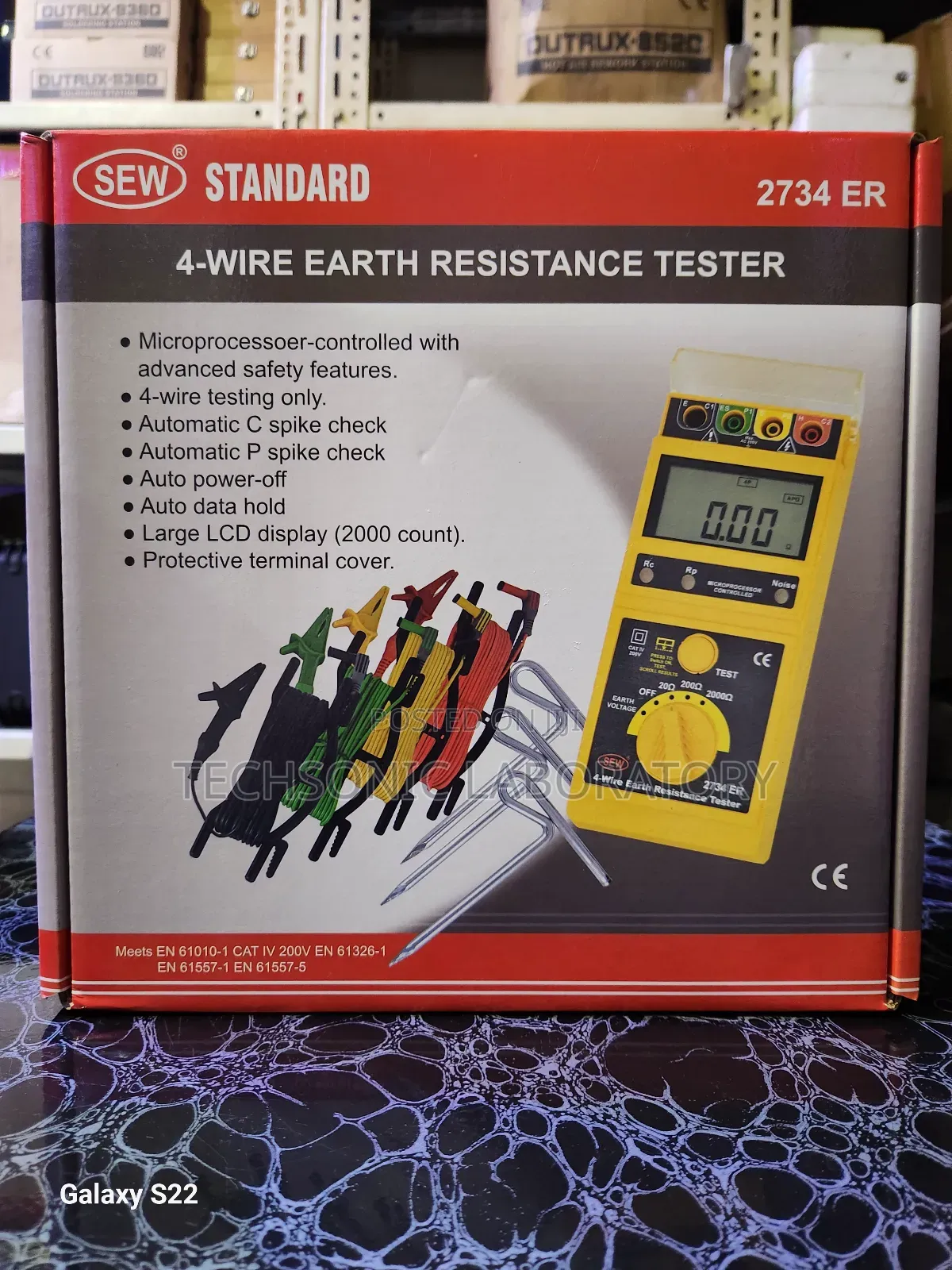 Sew Standard 4 - Wire Earth Resistance Tester