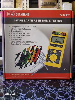 Sew Standard 4 - Wire Earth Resistance Tester
