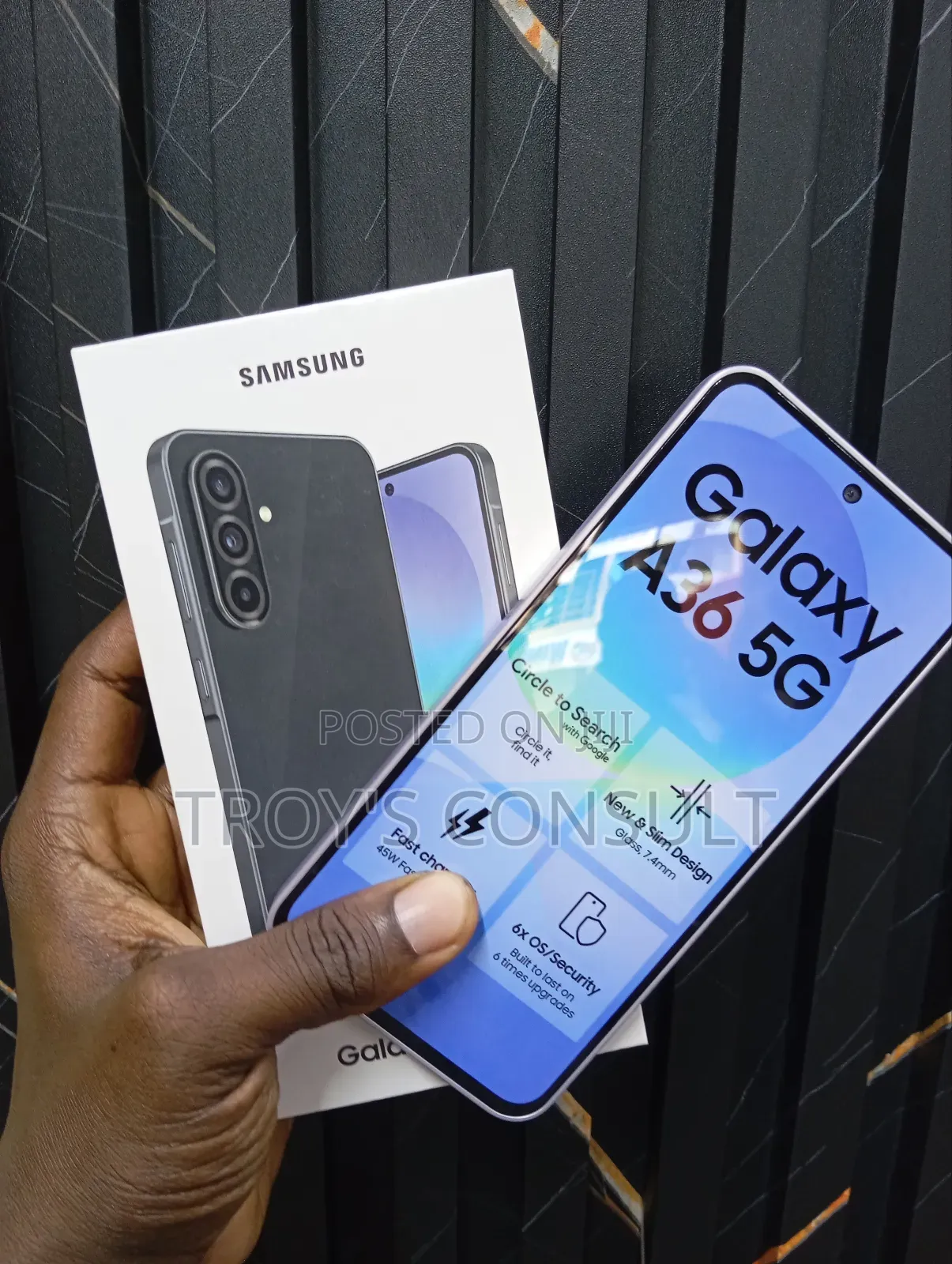 New Samsung Galaxy A36 128 GB Black