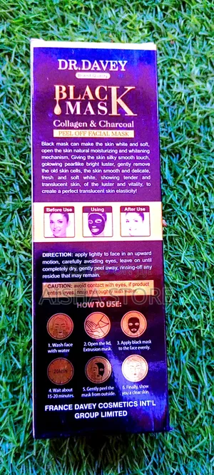 Bamboo Charcoal Face Peel Off Mask