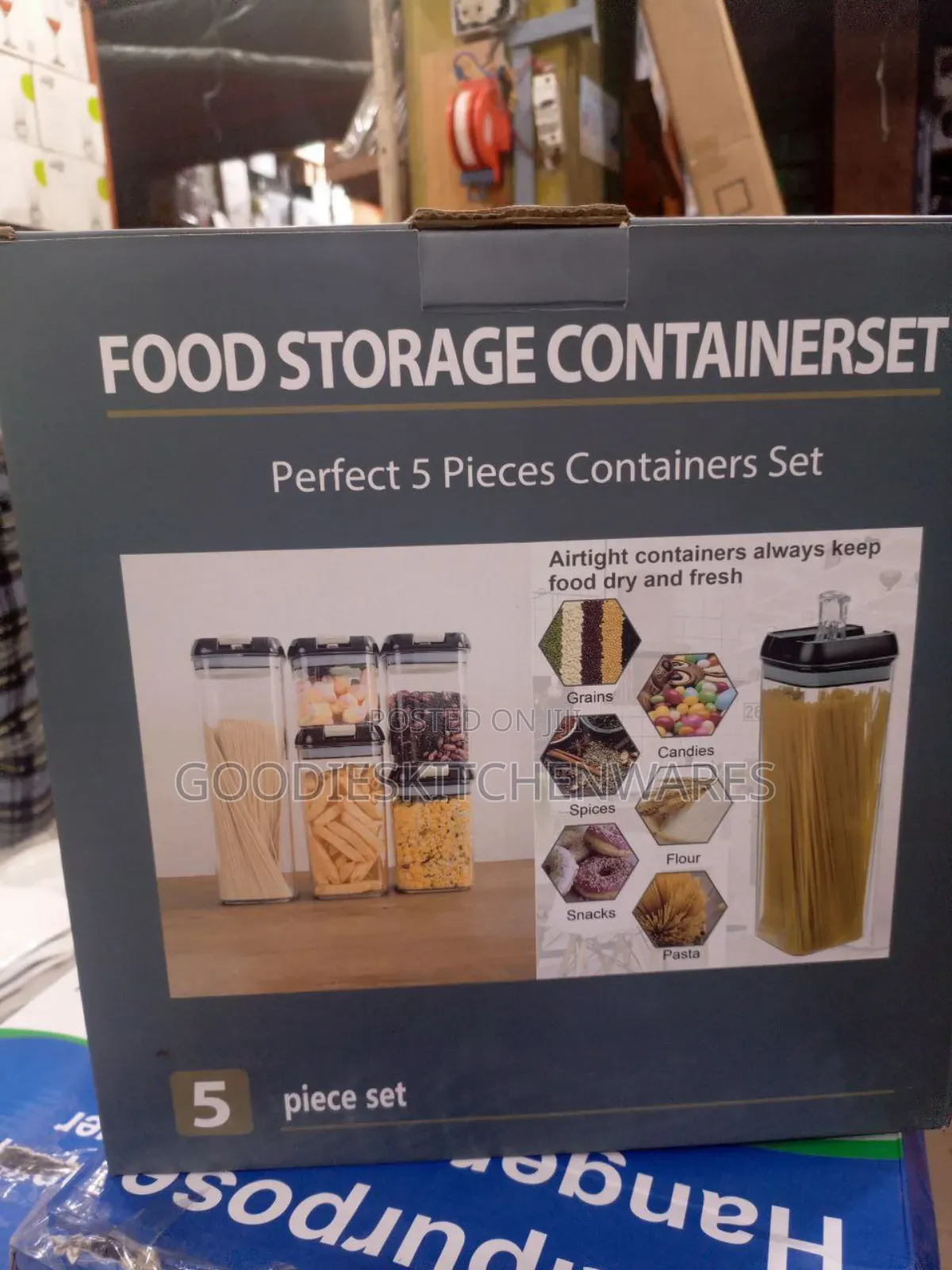 5 PCS Food Storage Containers
