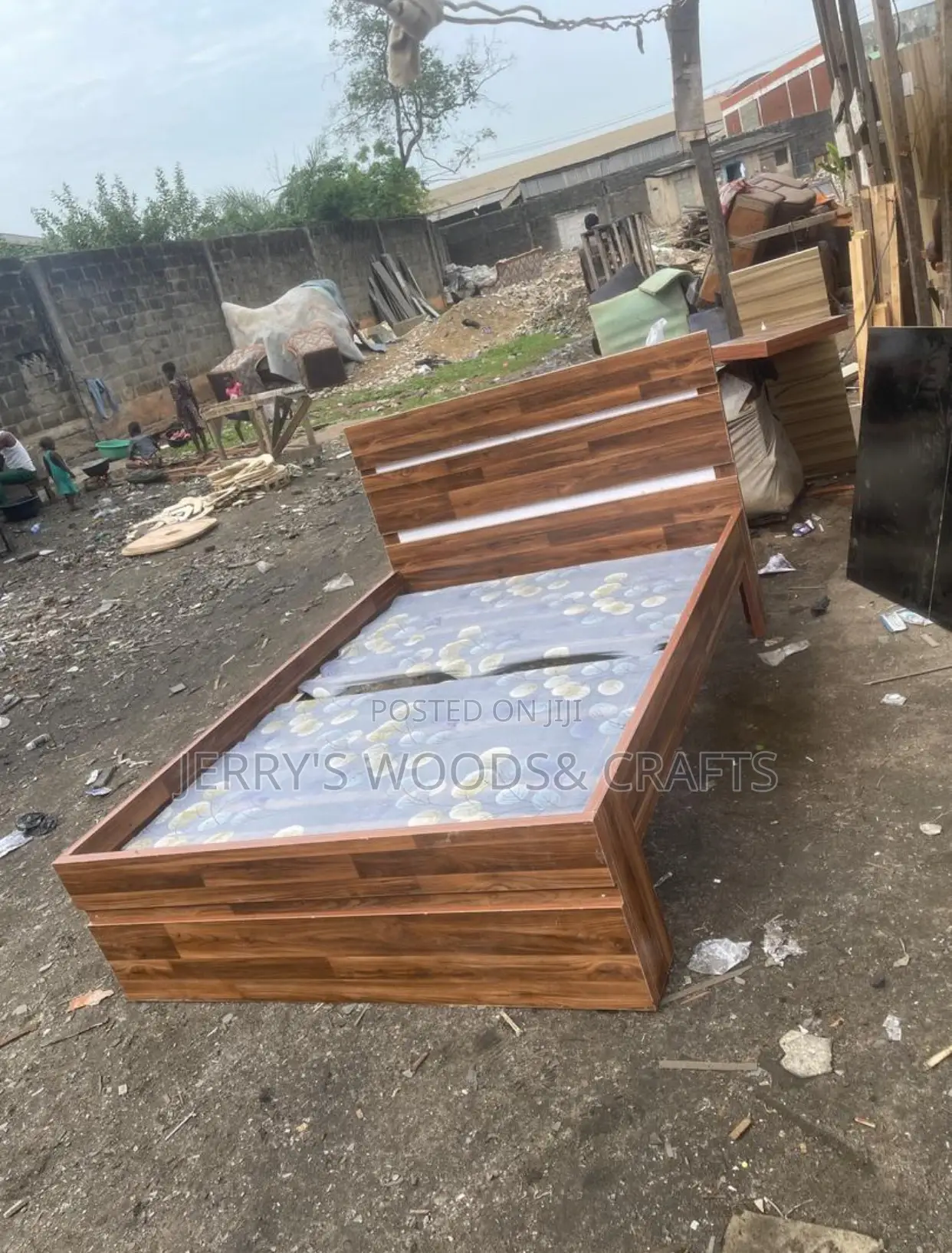 4/Half By 6 Bedframe