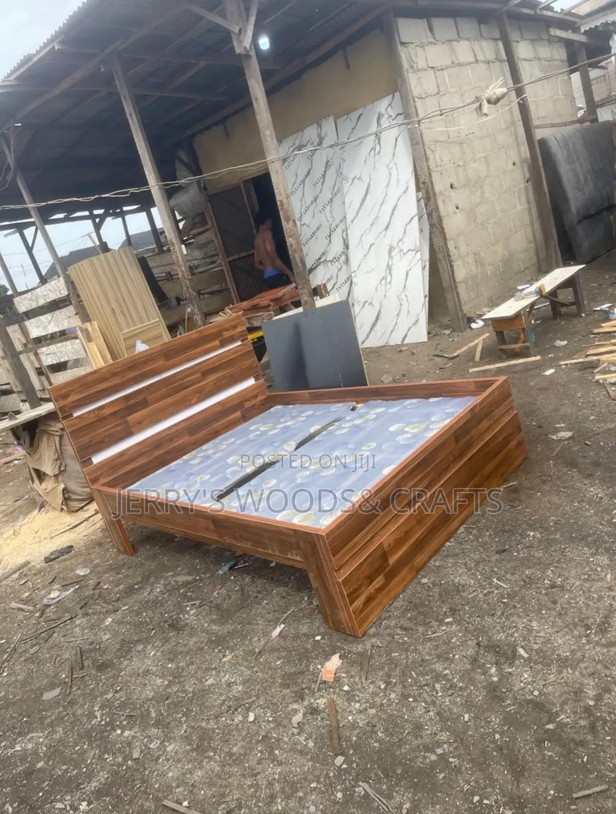 4/Half By 6 Bedframe
