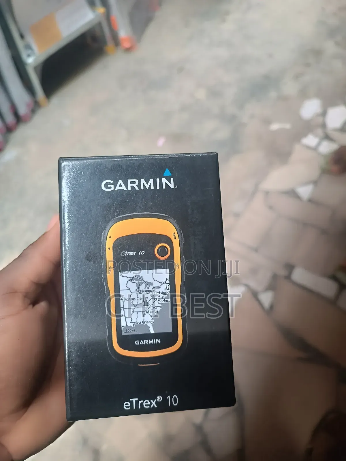 Garmin Etrex 10 GPS Tracking Device Screen