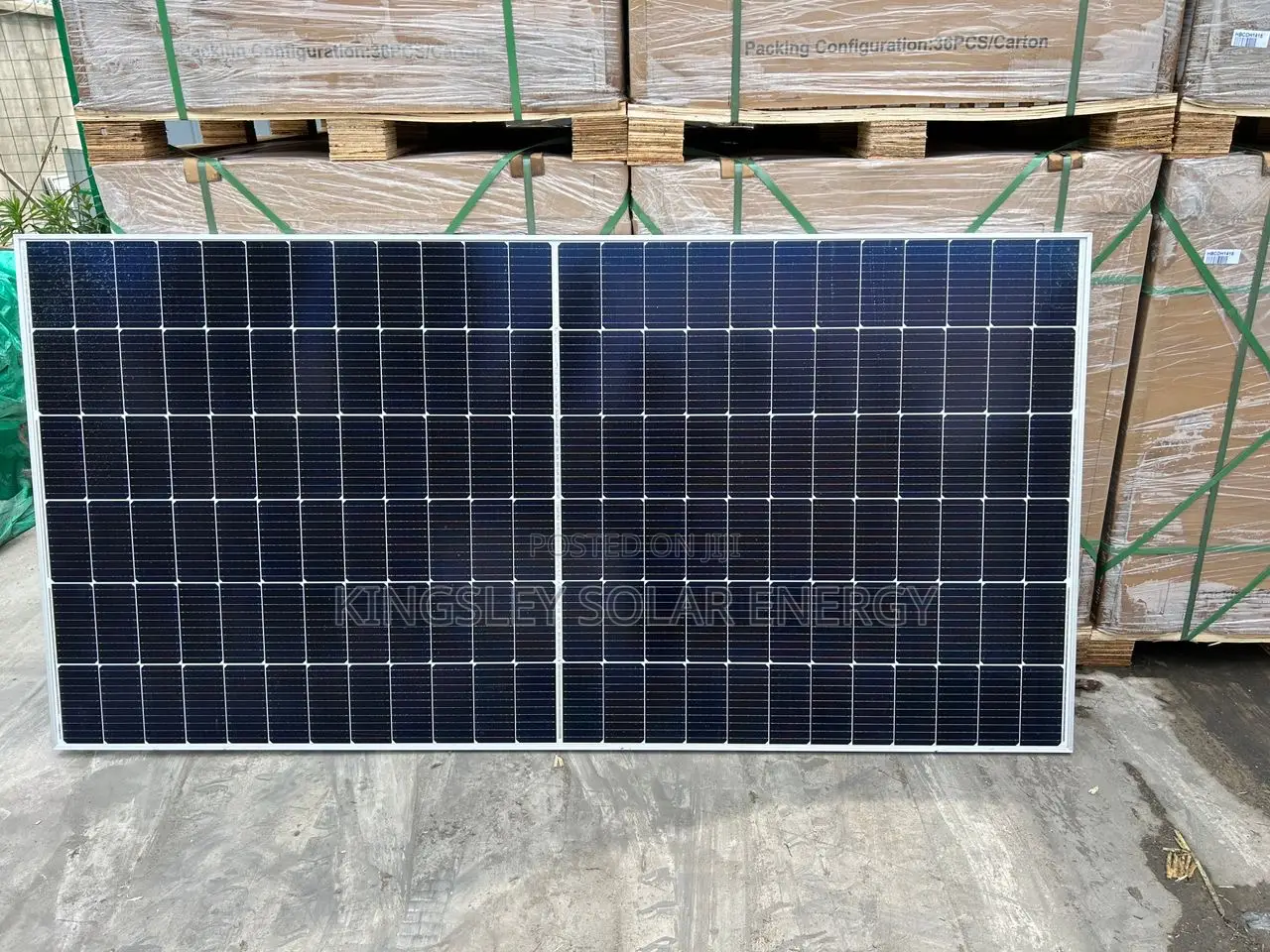 650w Solar Panel Halfcut Mono 144cells