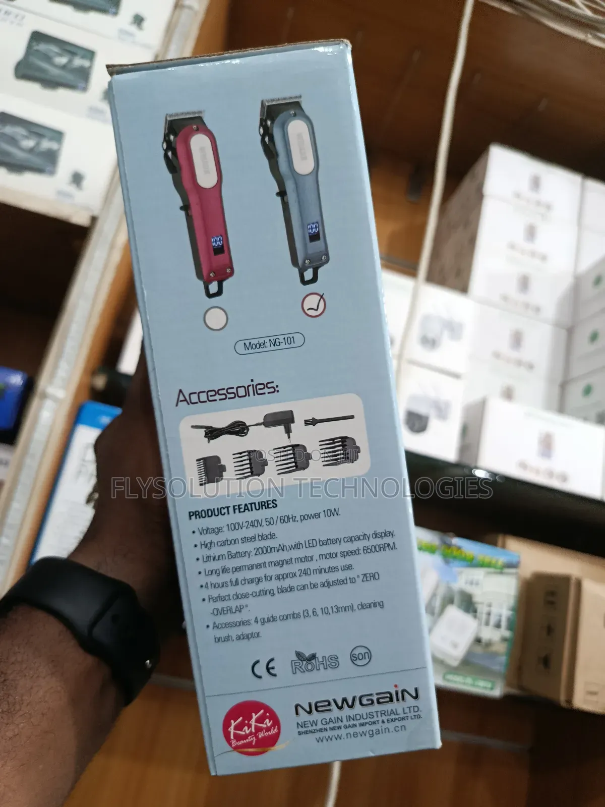Wmark Ng 101 Cordless Rechargeable Hair Clipper