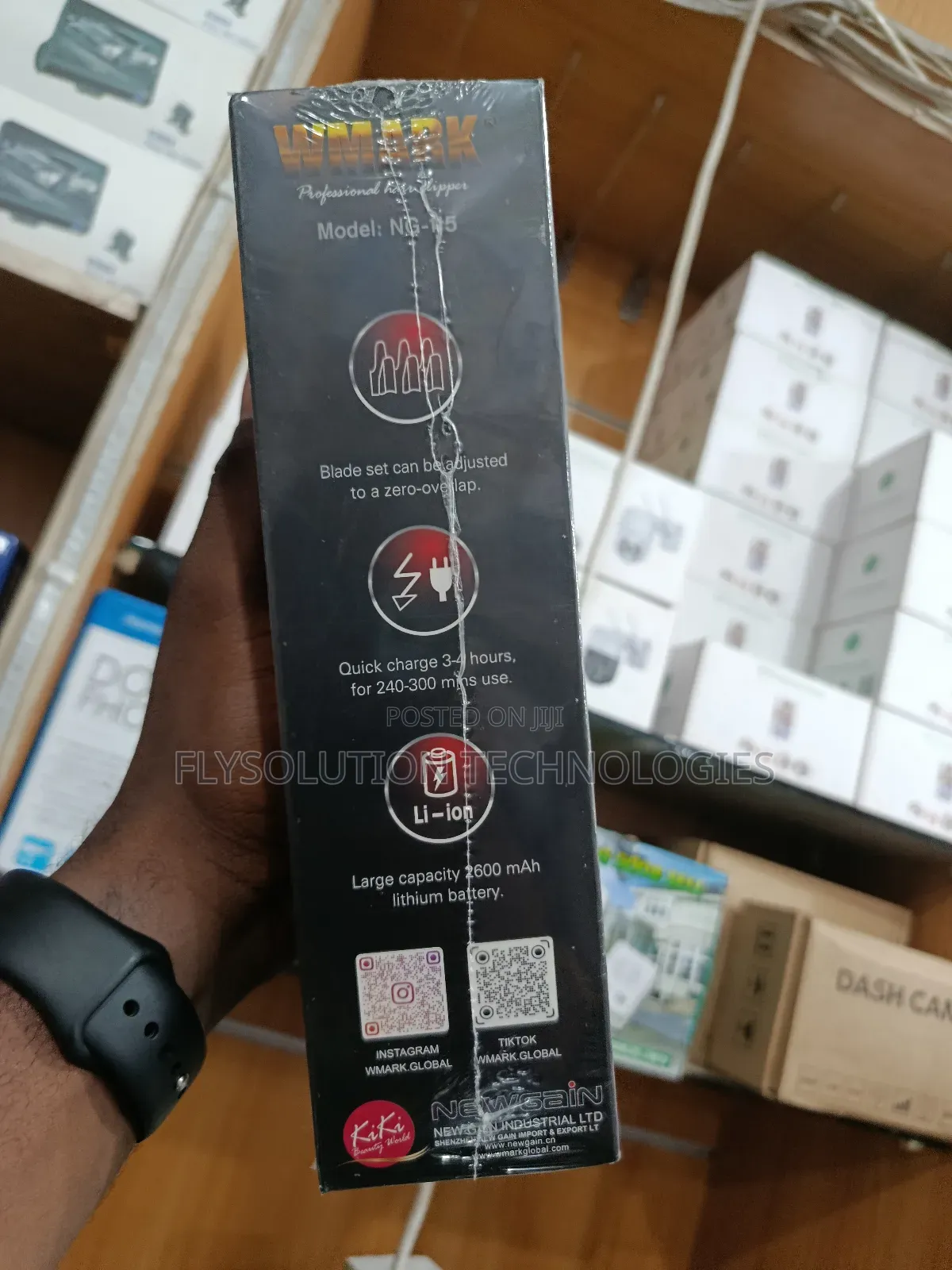 Wmark Professional Hair Clipper (Model: Ng-115)