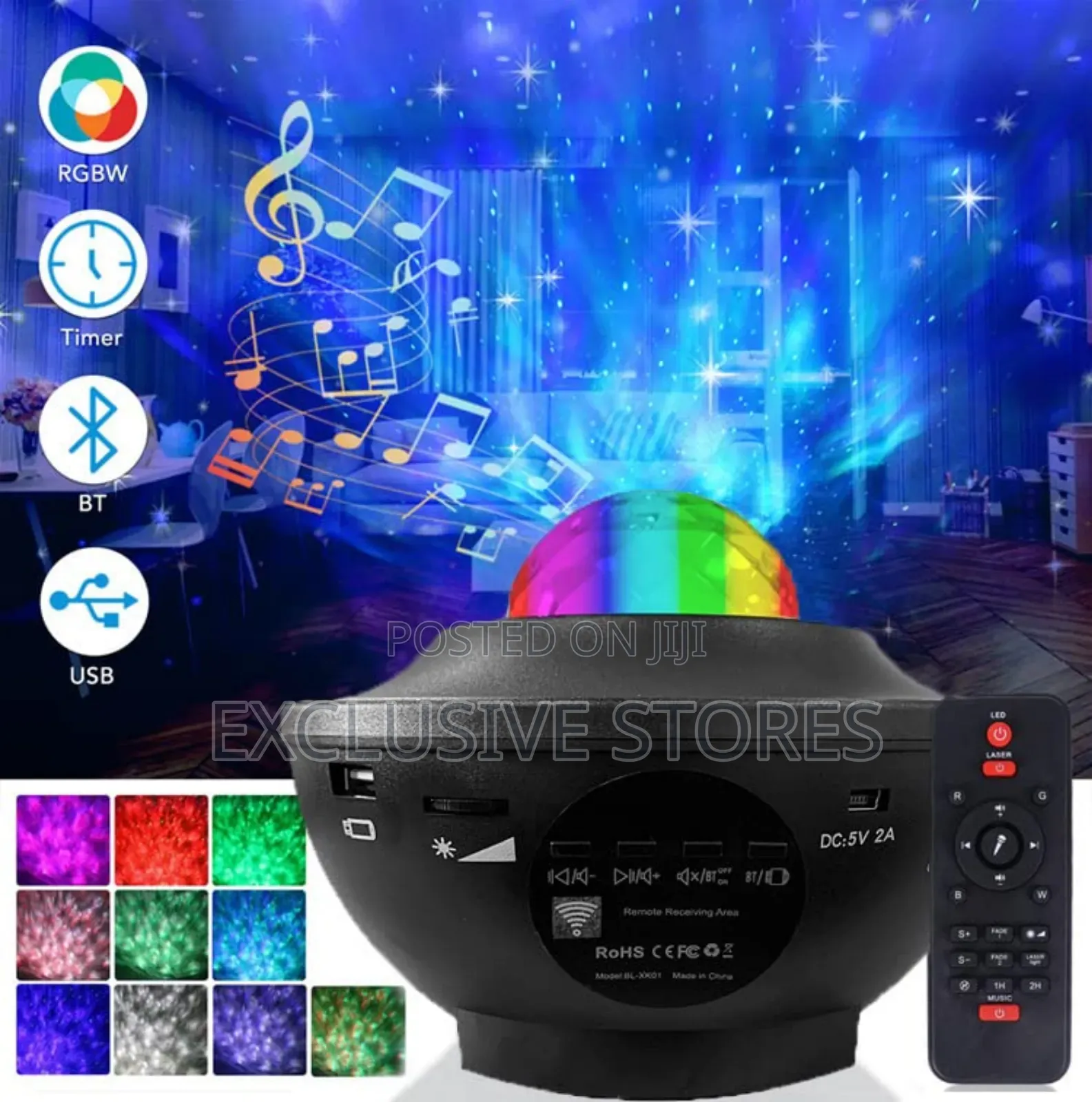 Star Projector Lamp