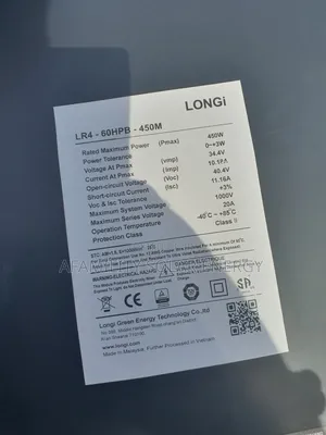 Solar Panel 450w Longi