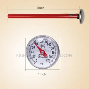Usa Kt Thermo Instant Read 1-Inch Dial Thermometer(2-Pack