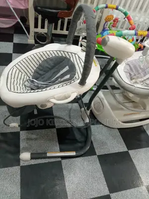 Us Used Graco Soothe Sway Lx Baby Swing With Bouncer
