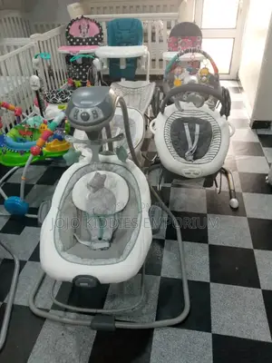 Us Used Graco Duet Swing and Rocker With 6 Speed