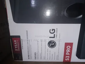 2025 New Lg Soundbar Wireless 2000watts >Bluetooth > 2 Yrs