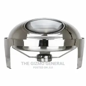 Deluxe Roll Top 6L Chafing Dish With Show Glass