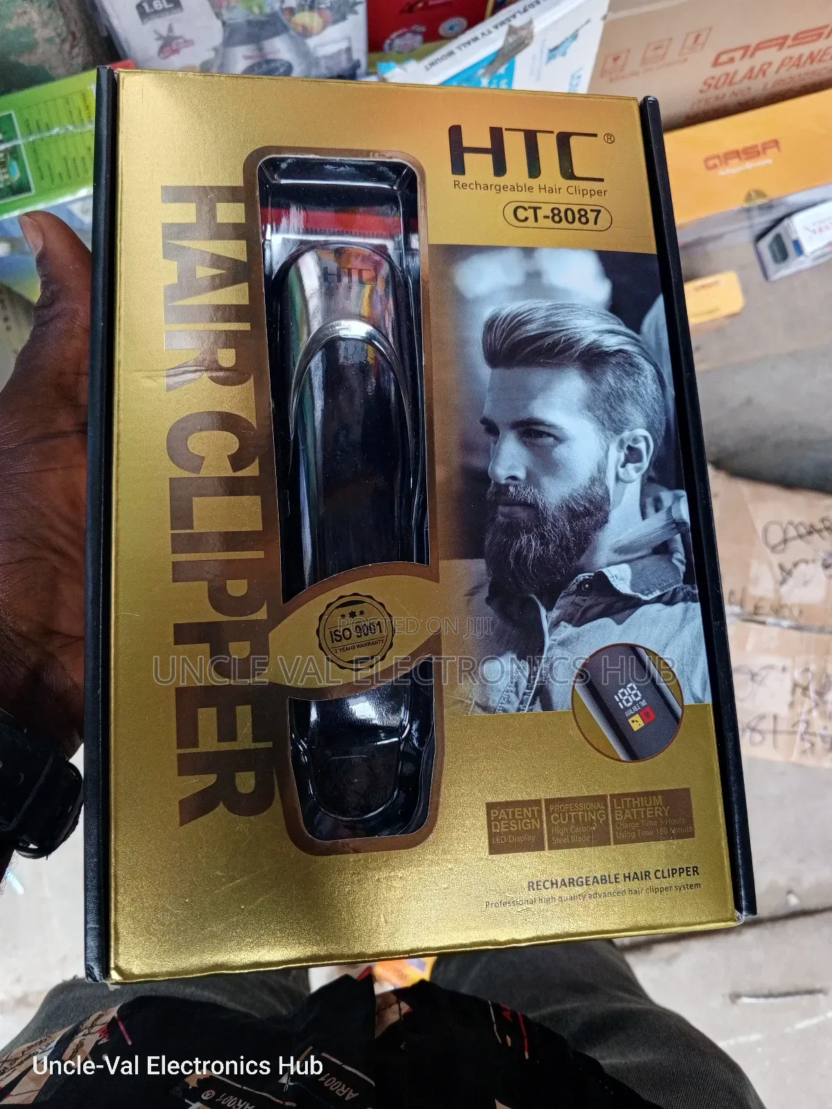 HTC Rechargeable Hair Clipper Ct8087