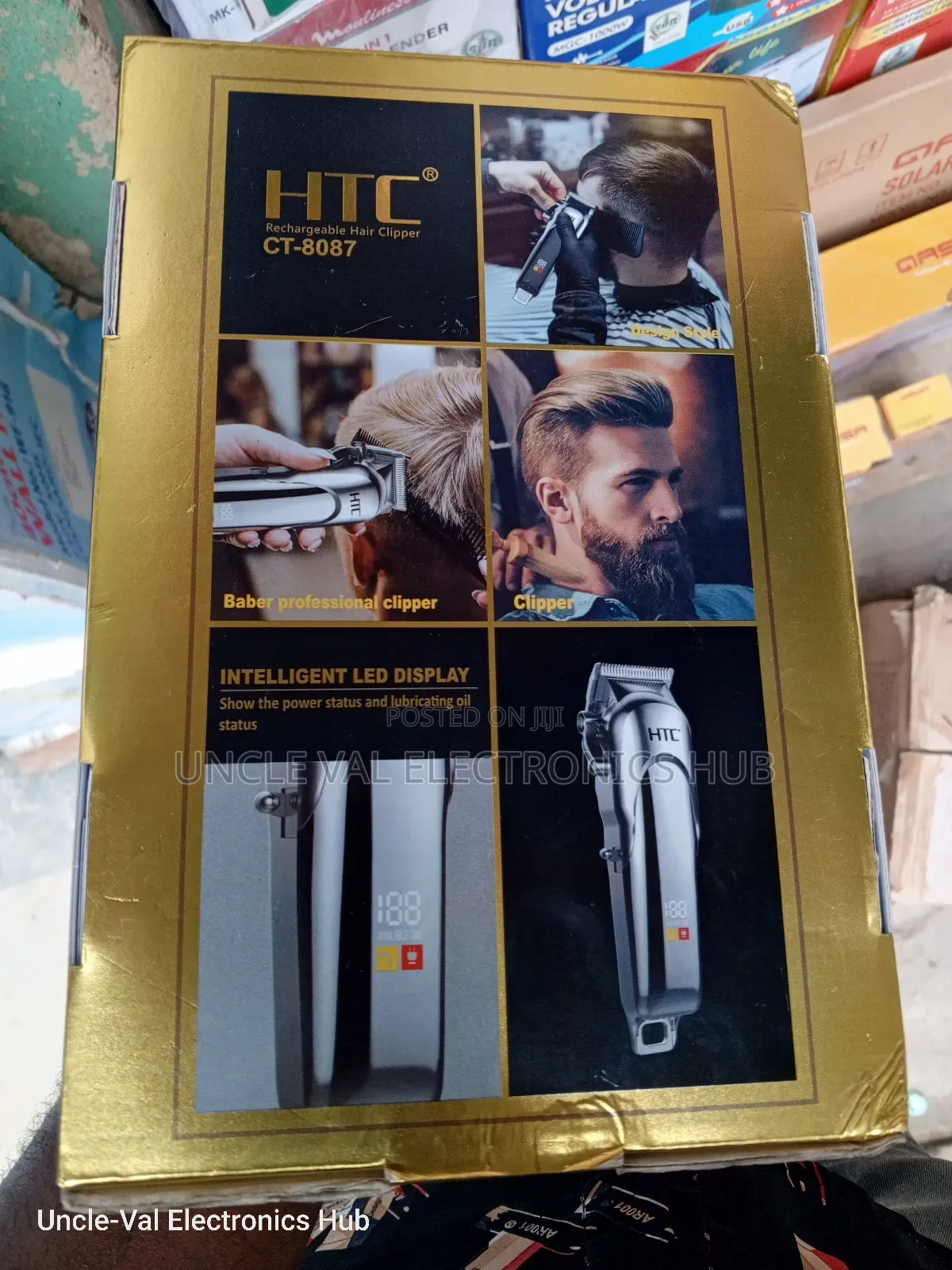 HTC Rechargeable Hair Clipper Ct8087