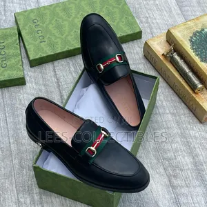 Best Quality Black Gucci Shoes