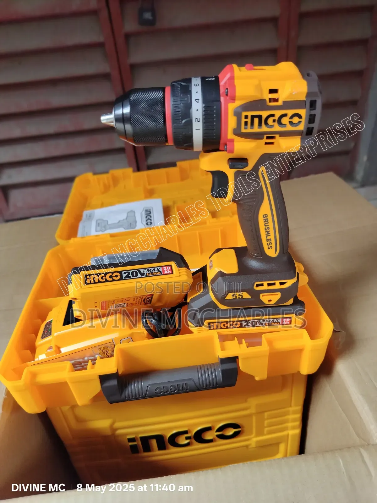 Cidli20558 Compact Brushless Cordless Impact Drill